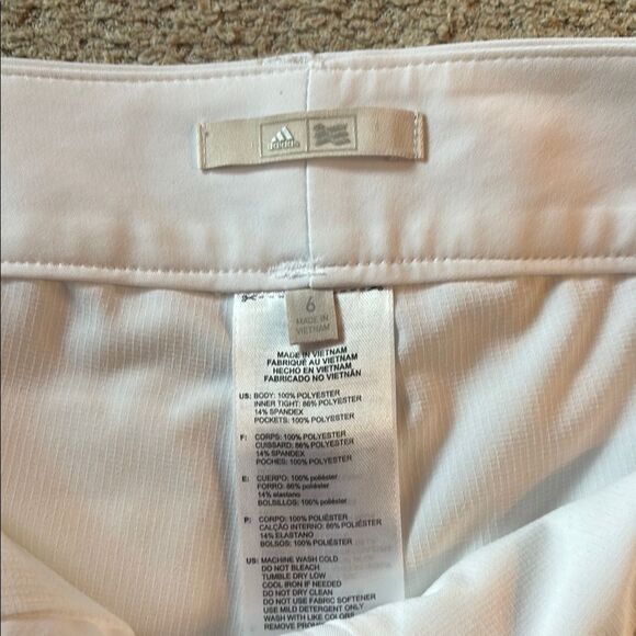 ADIDAS Stylish White Mini Skirt/Skort - Picture 2 of 12